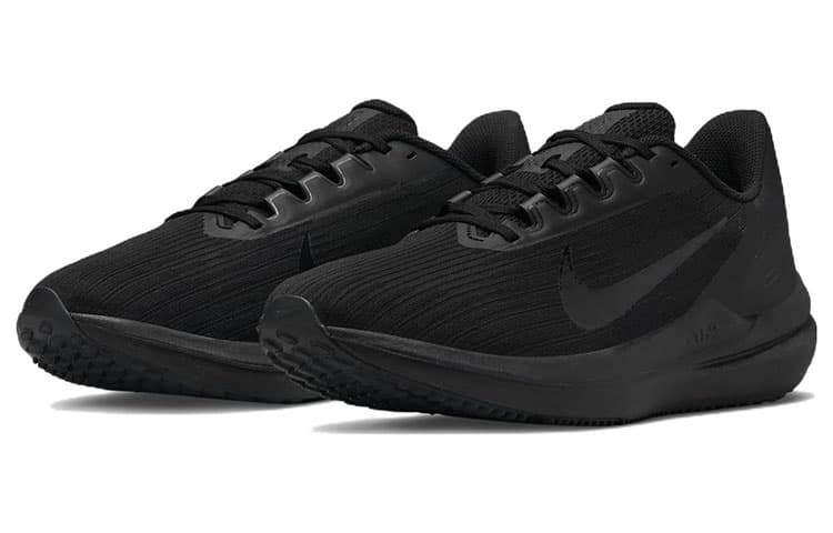 Nike Air Winflo 9 Black Dark Smoke Grey 5