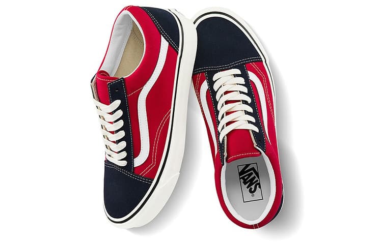 Old Skool Vans 36 Dx 'Anaheim Factory - Navy Red' 5