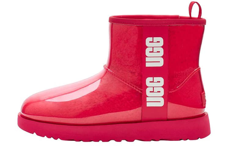 UGG Classic Clear Mini Boot Hibiscus Pink Women's