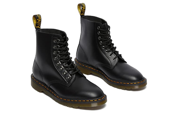 Dr.Martens 1460 Pascal Verso Smooth Leather Lace Up Boots 'Black' 6