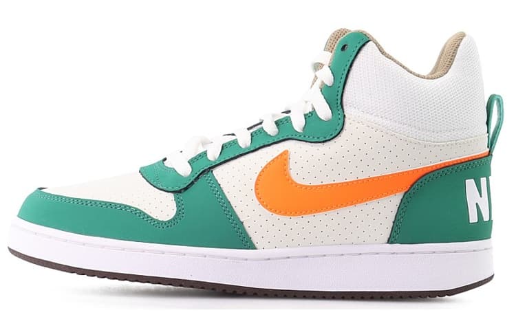 Nike Court Borough Mid Whitegreen 2