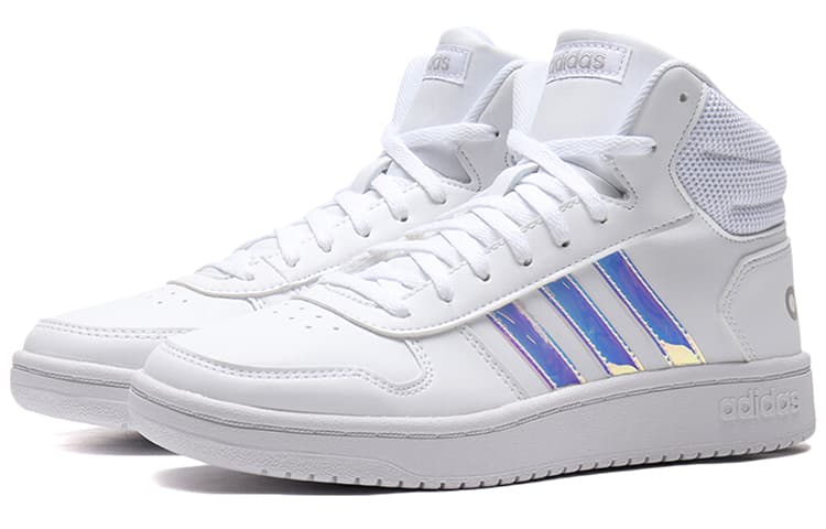 Adidas Neo Hoops 2.0 Mid 'White Bluepurple' Women's 6