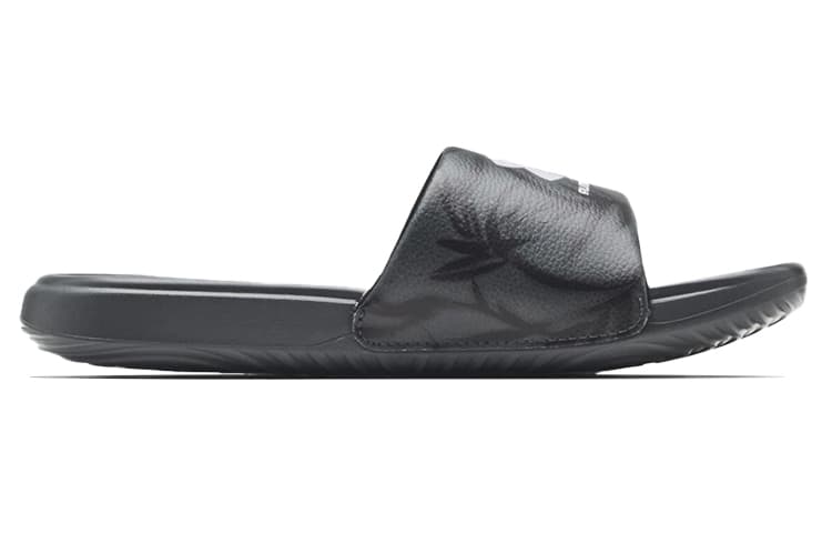 Under Armour Ansa Graphic Slipper Black Women's 3