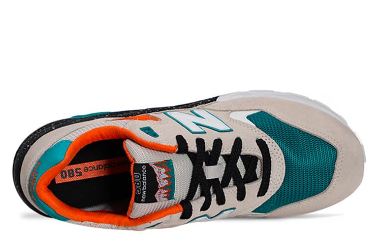 New Balance 580 Khaki Amazonite 5