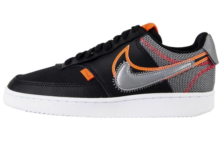 Nike Court Vision Low Premium 'Black Silver' Women's 2