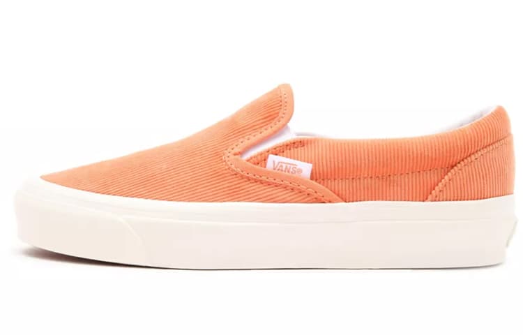 Vans Anaheim Factory Classic Slip On 98 Dx Skate Shoes Unisex Orange