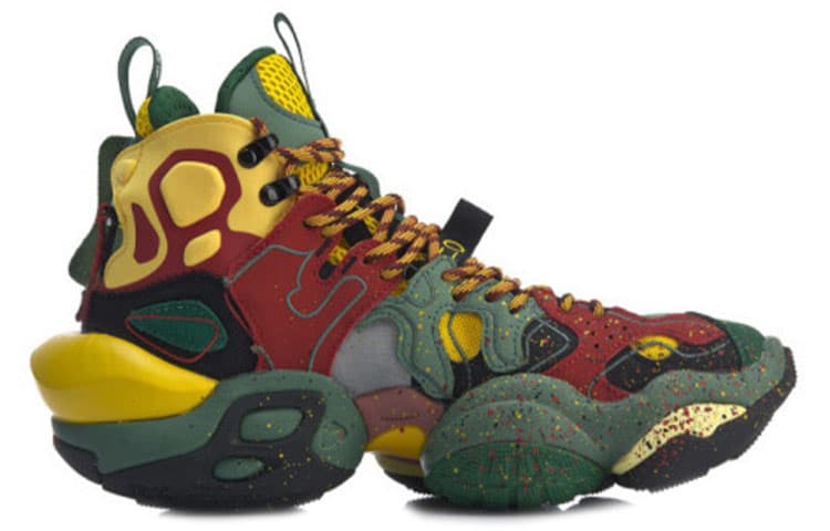 LiNing 2020 ACE A/W NYFW Men's Shoes - Green/Yellow 4