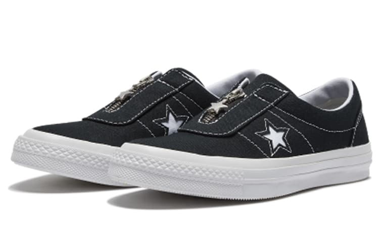 One Star Women's Converse Slip 'Black' Women's 5