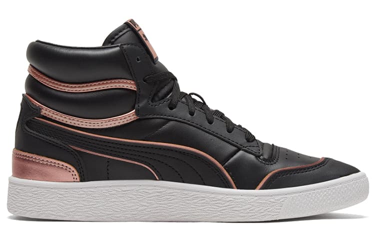 PUMA Ralph Sampson Mid Metal 'Black Rose Gold' Women's 4