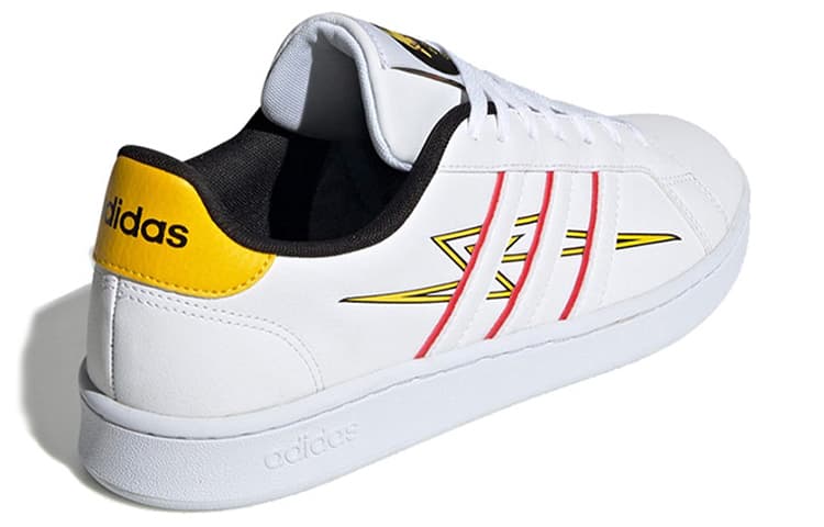 Adidas Neo Grand Court 'White Yellow' 5