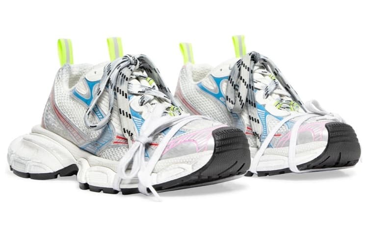 Balenciaga 3XL White Multicolor Women's 5