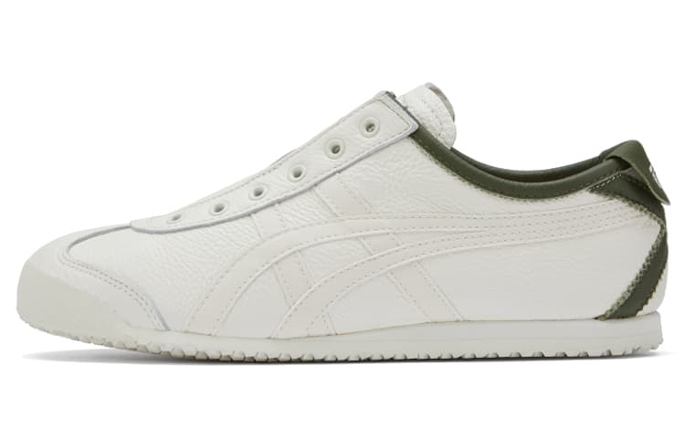 Onitsuka Tiger Mexico 66 Slip On Shoes White Green