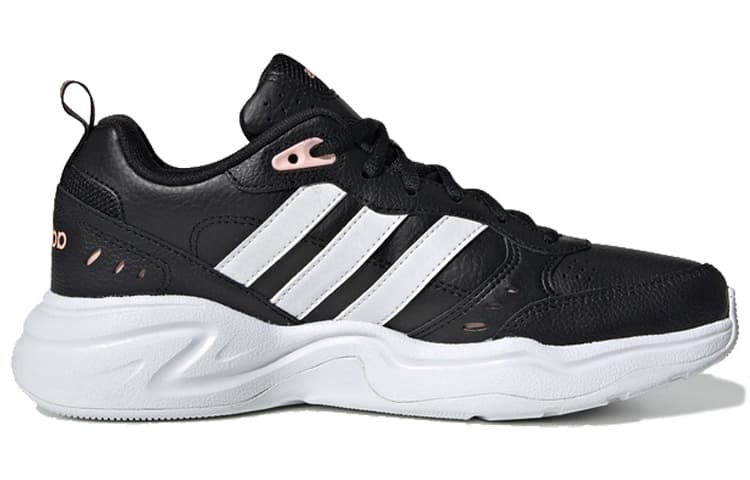 Adidas Neo Strutter 'Black White Pink' Women's 3
