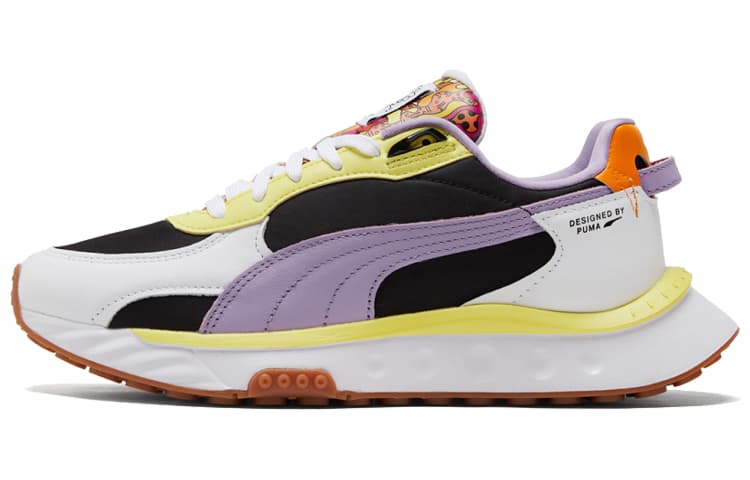 Puma Romero Britto X Wild Rider 'White Limelight Gum' 2