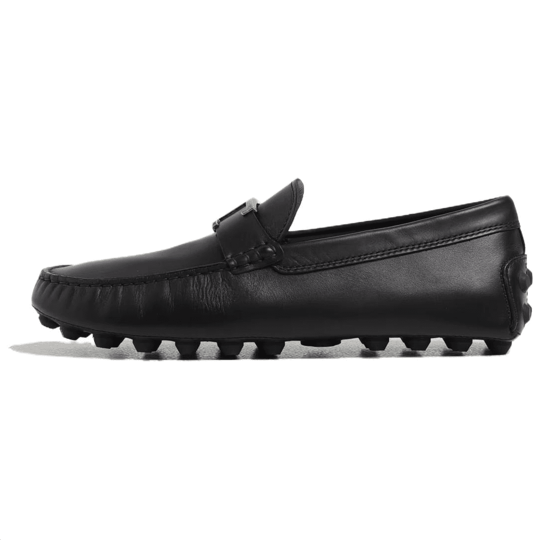 TOD'S Gommino Logo Plaque Loafers
