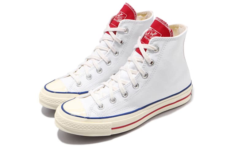 Converse Chuck Taylor All Star 70 Hi Twisted Tongue White Red 2