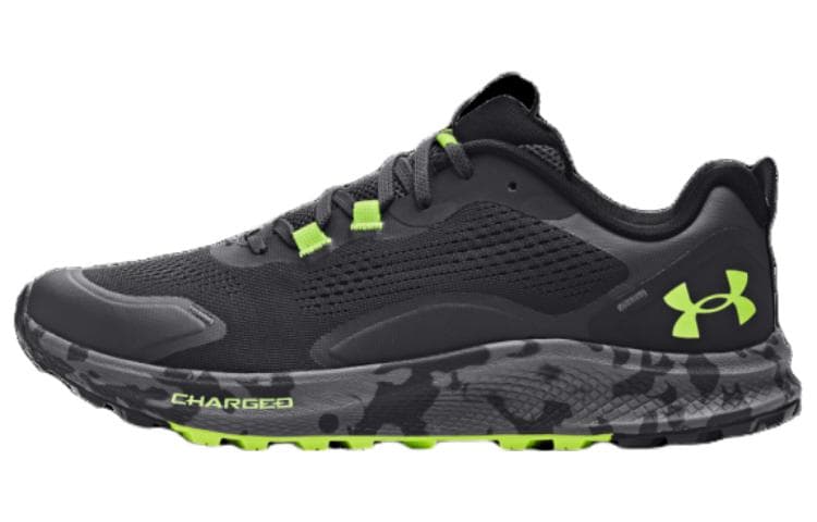 Under Armour Charged Bandit Trail 2 'Jet Grey Lime' 2