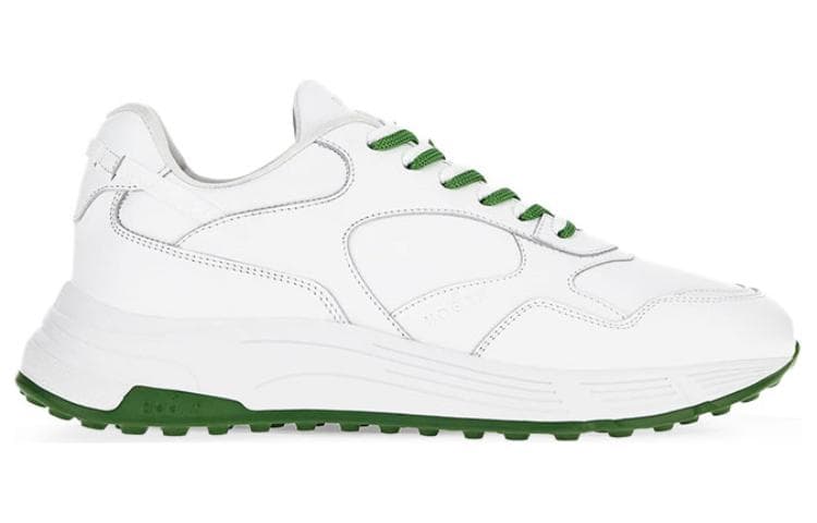 HOGAN Hyperlight Comfortable Versatile Wear-Resistant Low-Top Lifestyle Shoes Men's White 4
