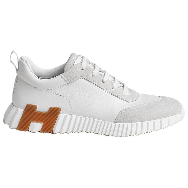HERMES Cushioning Low Top Sports Casual Shoes Women's Gray White 4