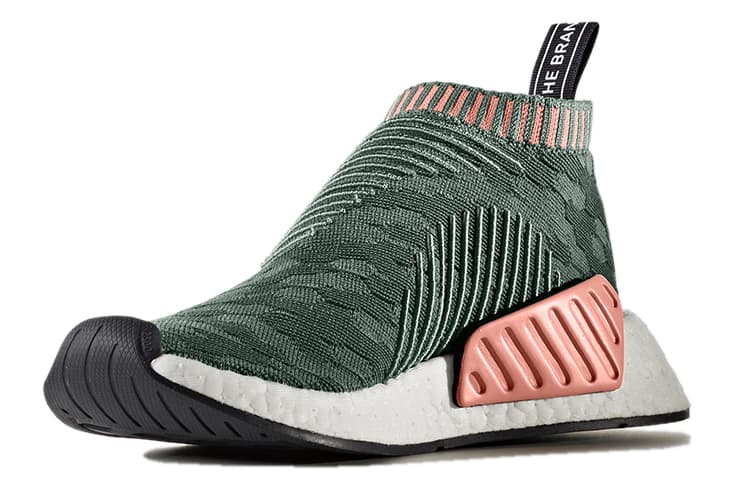 Adidas Nmd CS2 Trace Green Trace Pink Women's 5