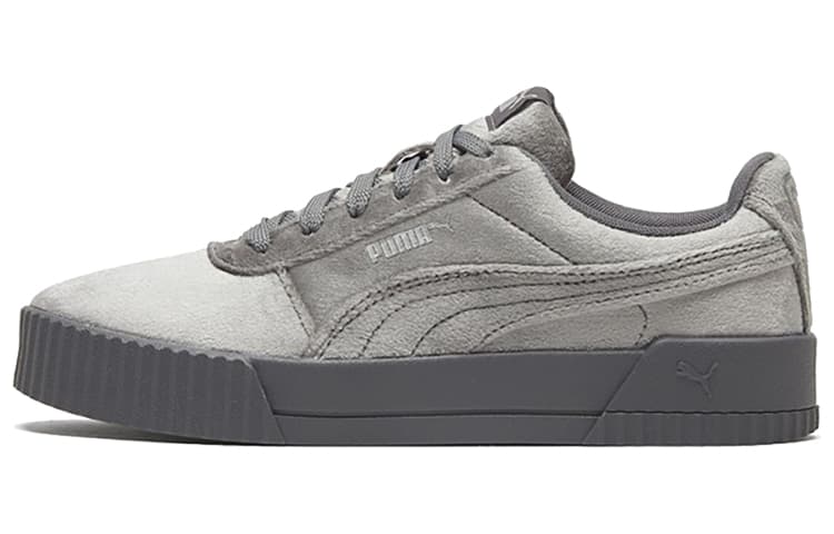 PUMA Carina Velvet Grey/Silver Women's 2