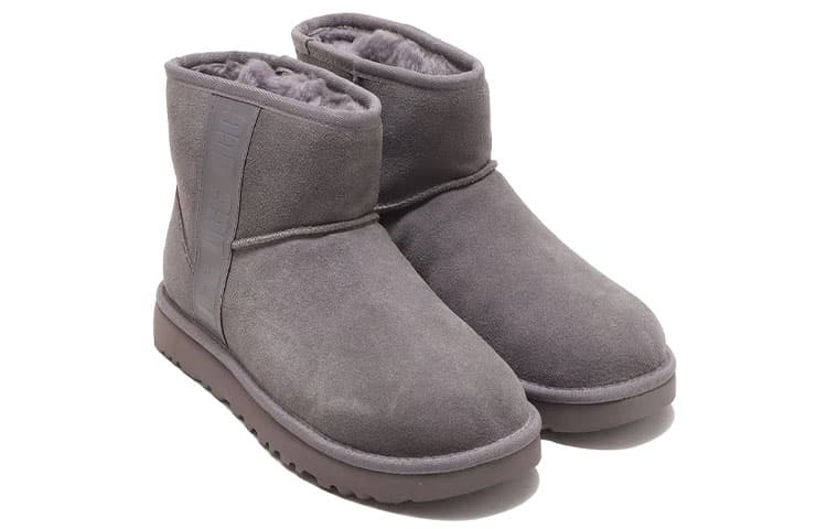 UGG Mini Side Logo 'Grey' Women's 6