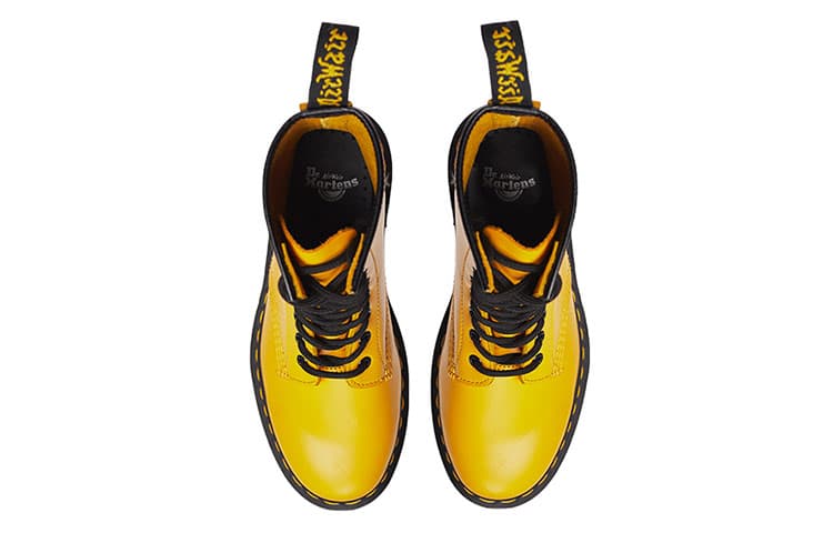 Dr.Martens 1460 Colorful Series 8 Martin Boots Couple Style Yellow 6