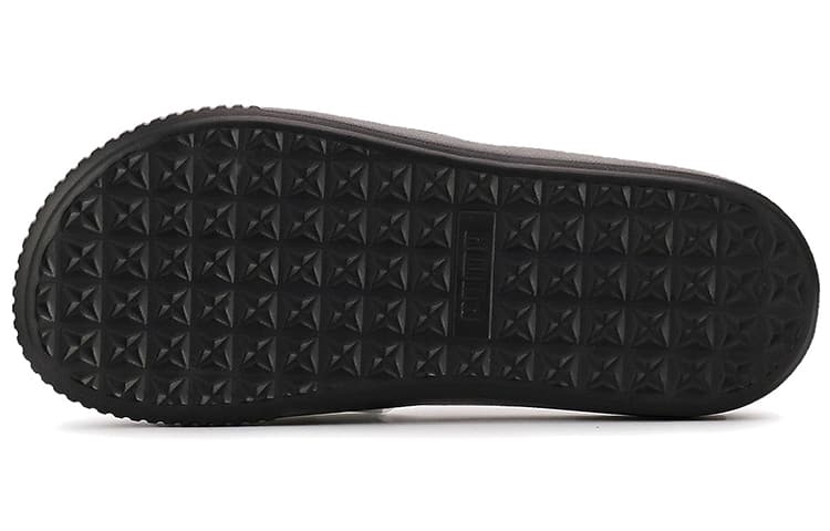 PUMA Platform Slide 'Black White' Women's 5