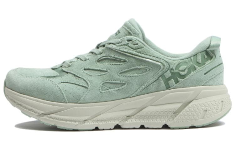HOKA ONE ONE Clifton L Suede Smoke Green All Gender 2