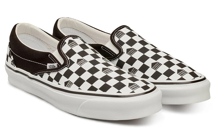 Vans Ua Og Classic Slip On Lx Dover Street Market Checkerboard 5