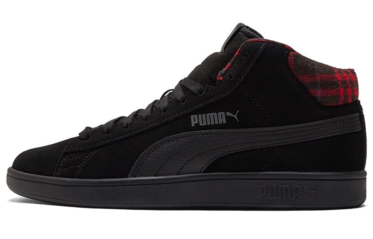 PUMA Smash V2 Mid Wtr 'Plaid Black' 2