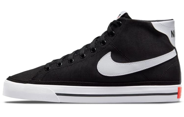 Nike Court Legacy Canvas Mid 'Black White' 2