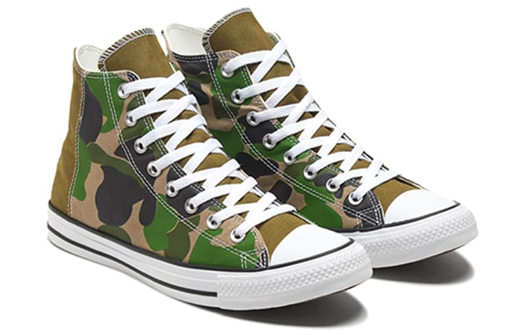 Converse Chuck Taylor All Star Hi 'Half Green Camo' 6