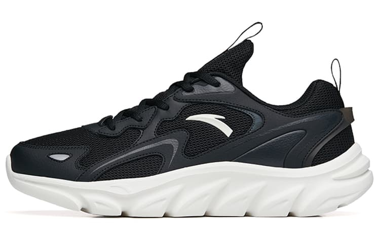 Anta Chunky Sole Comfortable Sports Casual Shoes Black/White
