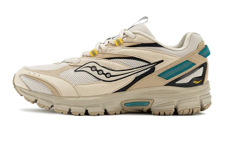 Saucony Cohesion 2K Running Shoes Unisex Low-Top Gray Brown 2
