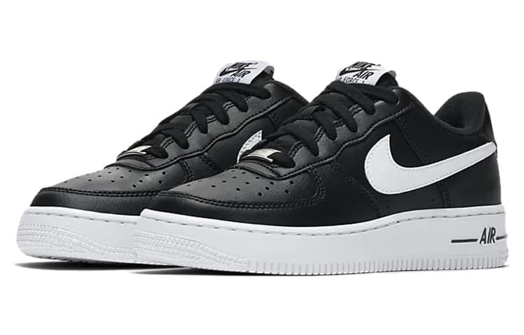 Nike Air Force 1 GS 'Black White' 6