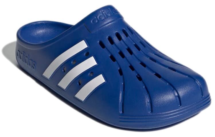 Adidas Adilette Clogs Royal Blue Cloud White 5