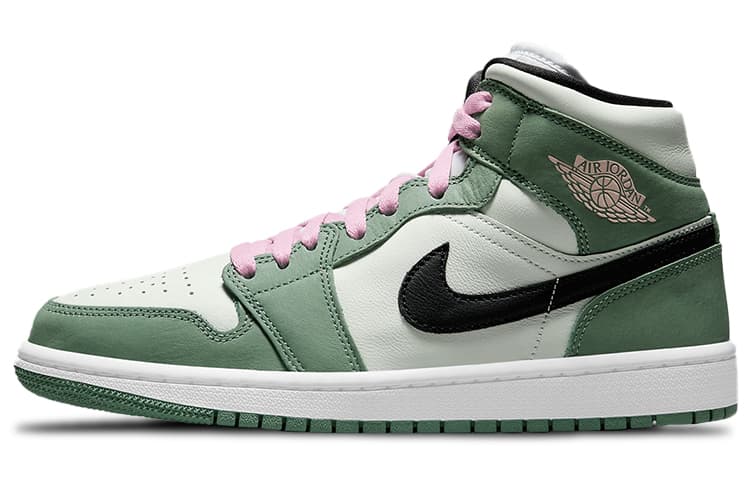 Air Jordan 1 Mid Se 'Dutch Green' Women's 2