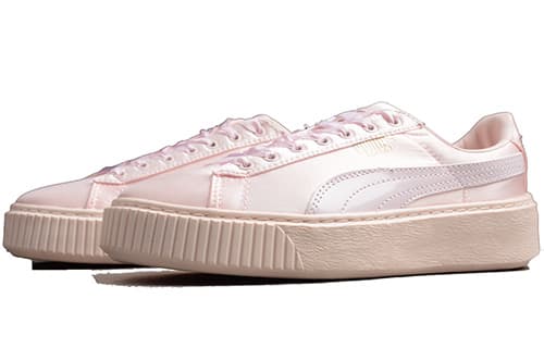 PUMA Basket Platform Tween 'Pearl' Gs 5