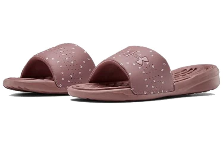 Under Armour Playmaker Micro Slippers Pink Women's 6