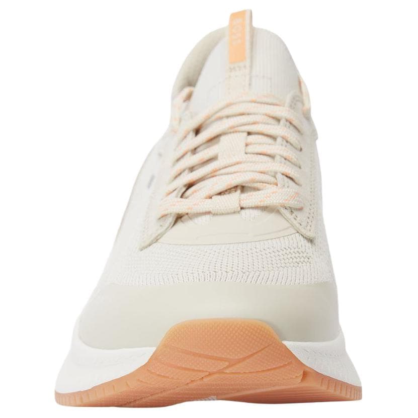 HUGO BOSS Round Toe Emblem Low-Top Casual Shoes Men's White 5
