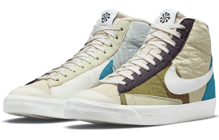 Nike Blazer Mid 77 Premium Toast Sail Quilted 5