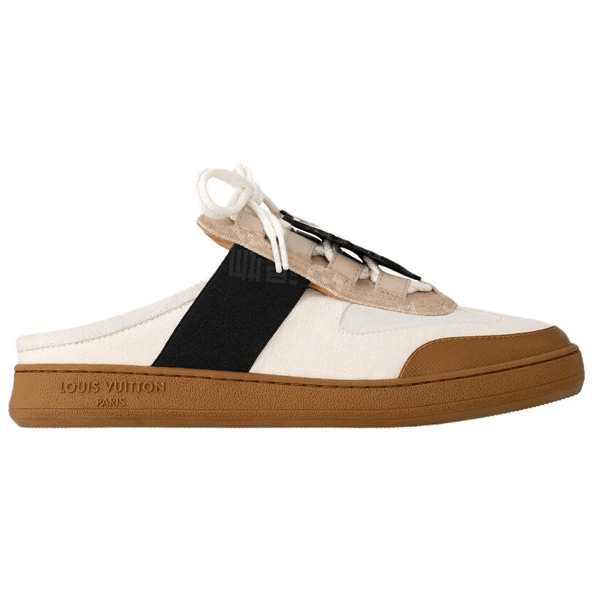 LOUIS VUITTON x Grace Coddington Catogram Collection Lous Toe-Post Sandals Women's Beige 3