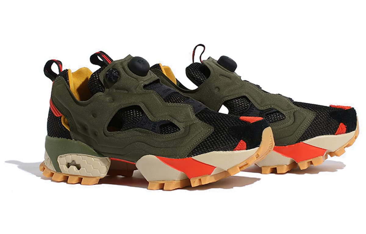InstaPump Fury Reebok Trail 'Poplar Green Black' 5