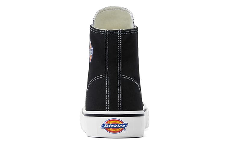 Dickies Canvas Shoes Unisex High-Top Black 6