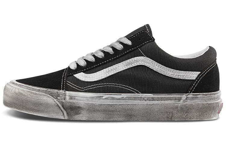 Old Skool Og Vans Lx 'Stressed Black White' 2