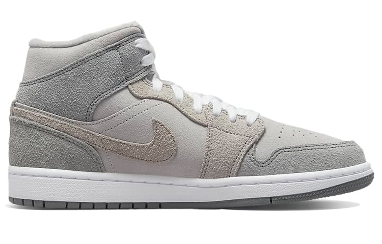 JORDAN 1 Mid Se Particle Grey Women's 4