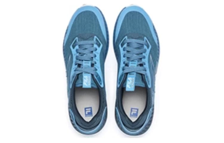 FILA Athletics Cushioning Anti-Slip And Wear-Resistant Low-Top Running Shoes Men's Constant Blue 6