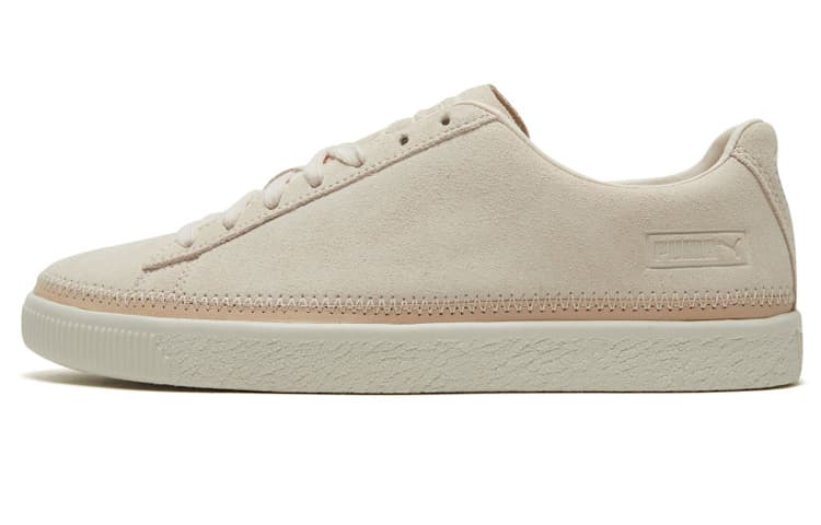 PUMA Suede Trim Prm White Smoke