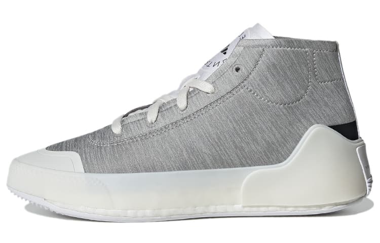 Adidas Treino Mid Heather X Stella McCartney 'Dark Gray White' Women's 2